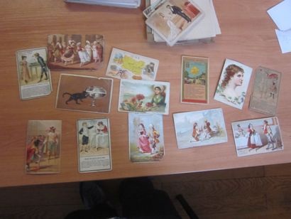 A lot of chromo, photos and various 20th...