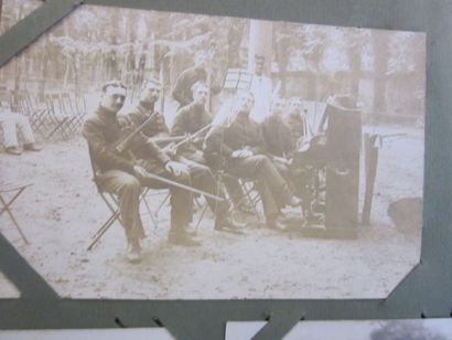 An album with photo maps, including some...