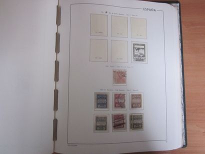 Quatre albums LEUCHTTURM Espagne à 1990 (bon...