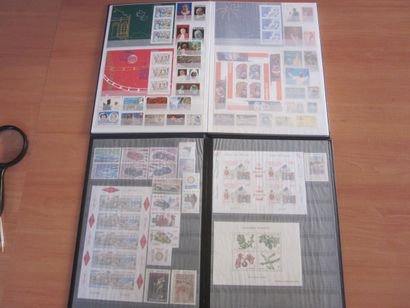 Un carton avec 24 classeurs de TP avec classement...