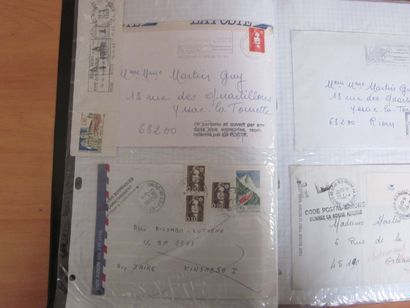 Un carton de courrier France vers 1990/2000...