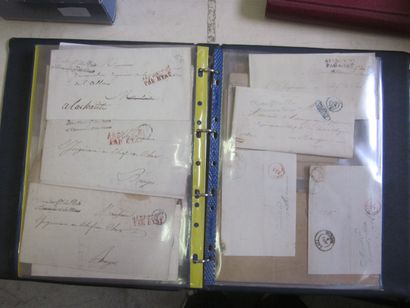 Un carton avec 10 classeurs et une boite...