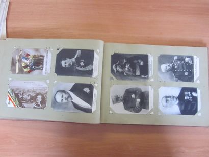 Un album de CP partiellement rempli sur la...