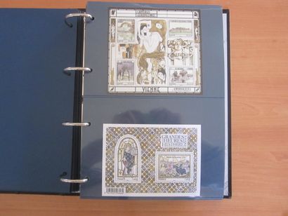 Un album avec feuilles TP de France neufs**...
