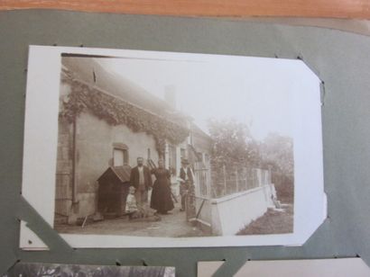 An album with photo maps, including some...