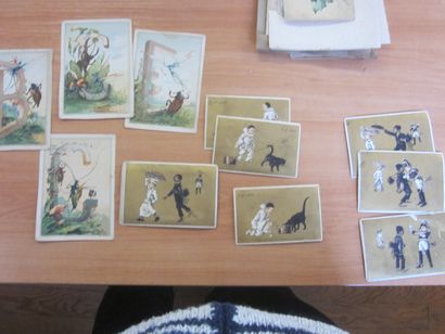 A lot of chromo, photos and various 20th...