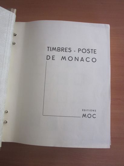 Un album MOC (bon état) de TP de Monaco TP...