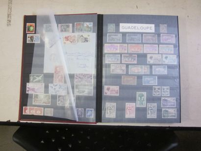 Deux cartons avec 12 classeurs (bon état...
