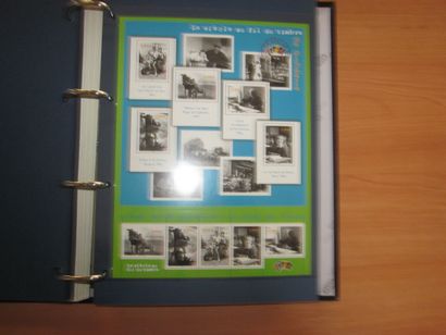 Deux albums avec feuilles LEUCHTTURM TP de...
