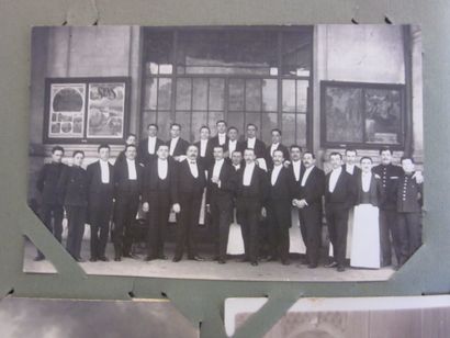 An album with photo maps, including some...