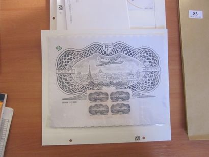 Une pochette avec des pages d'album TP de...