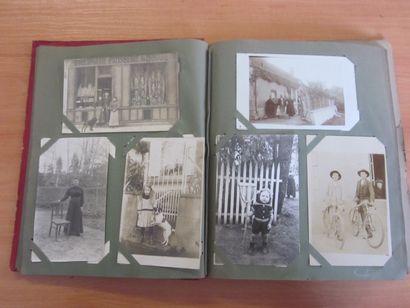 An album with photo maps, including some...