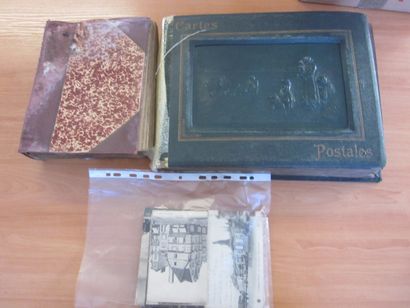 Deux albums de CP (mauvais état des albums)...
