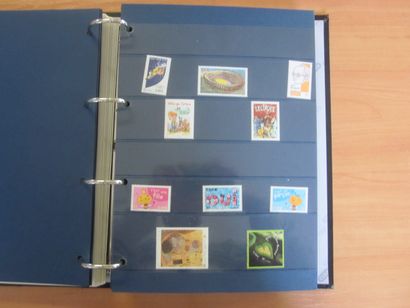 Deux albums avec feuilles LEUCHTTURM TP de...
