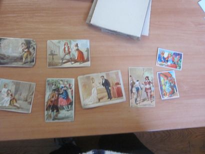 A lot of chromo, photos and various 20th...