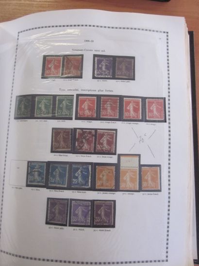 Un album Yvert et Tellier TP de France 1849/1975...