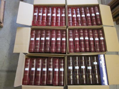 Six cartons avec 41 classeurs de premiers...