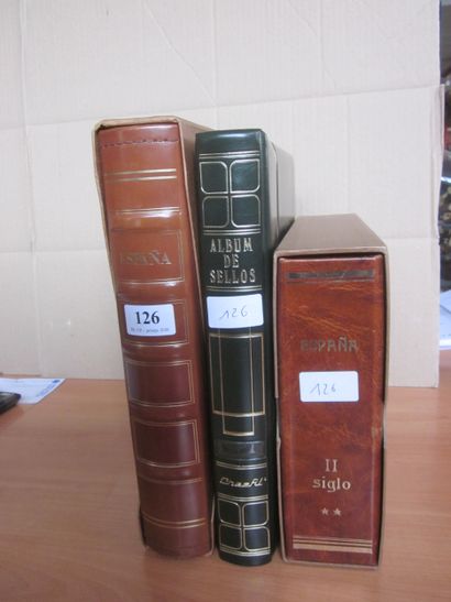 Trois albums (1 EDIFIL avec étui reluire...