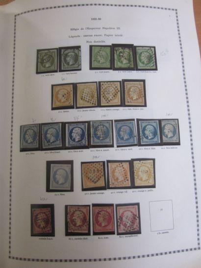 Un album Yvert et Tellier TP de France 1849/1975...