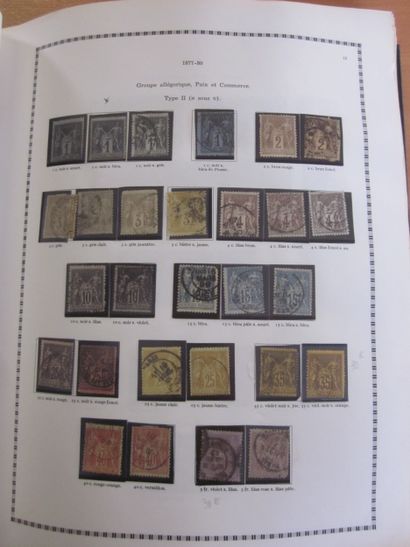 Un album Yvert et Tellier TP de France 1849/1975...