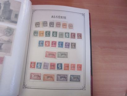 Un album Yvert et Tellier avec étui rouge...