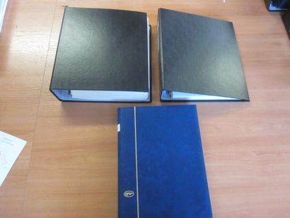 Deux albums avec feuilles LEUCHTTURM TP de...