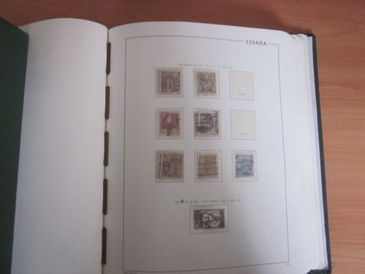 Quatre albums LEUCHTTURM Espagne à 1990 (bon...