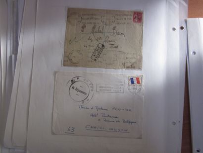 Une pochette avec des pages d'album TP de...