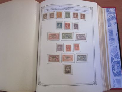 Un album Yvert et Tellier avec étui rouge...