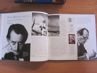 Un petit carton avec 4 livres édités par...