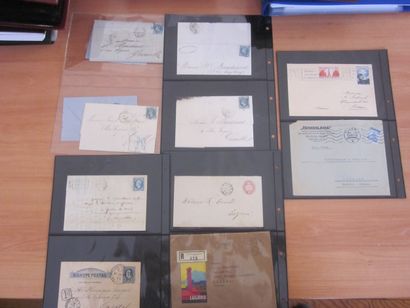 Un carton avec 10 classeurs de TP dont France...