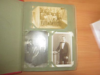 An album with photo maps, including some...