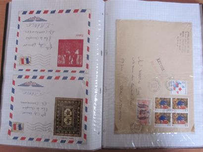 Un carton de courrier France vers 1990/2000...