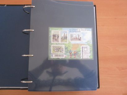 Un album avec feuilles TP de France neufs**...