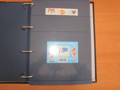 Un album avec feuilles TP de France neufs**...