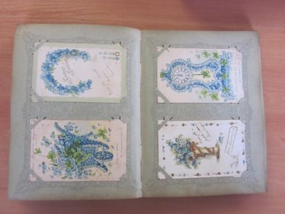 Four CP albums on Castles in various departments,...