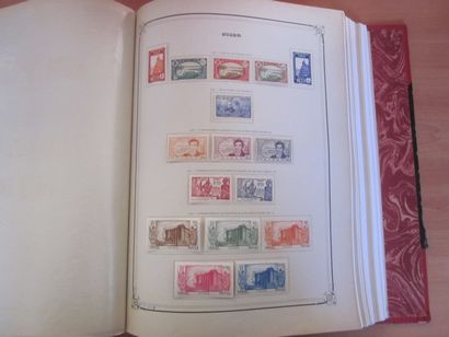 Un album Yvert et Tellier avec étui rouge...