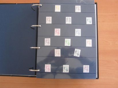 Un album avec feuilles TP de France neufs**...