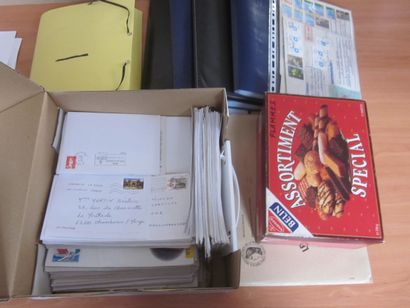 Un carton de courrier France vers 1990/2000...