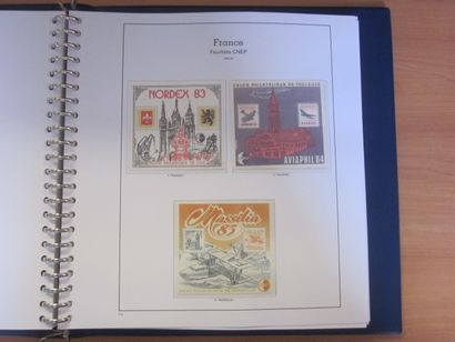 Un album et un classeur Yvert et Tellier...
