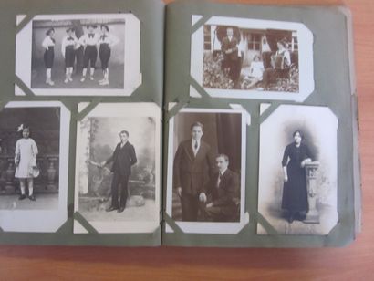 An album with photo maps, including some...