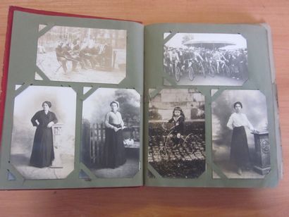 An album with photo maps, including some...