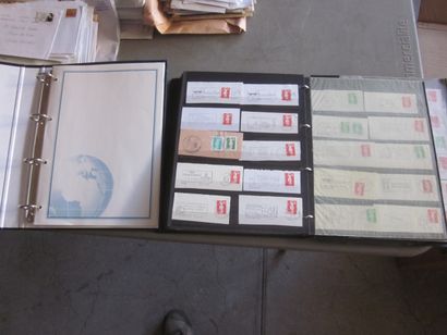 Trois cartons avec un fort volume de courrier...