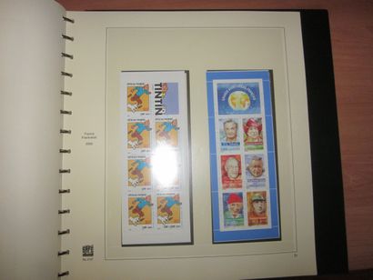 Un carton avec 4 albums SAFE avec étui (bon...