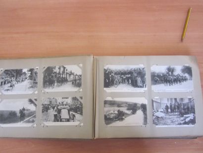 Un album de CP partiellement rempli sur la...