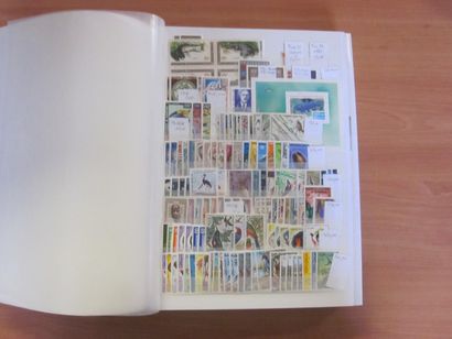 Un carton avec 7 classeurs (remplissage inégal)...