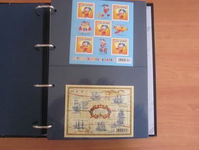 Un album avec feuilles TP de France neufs**...
