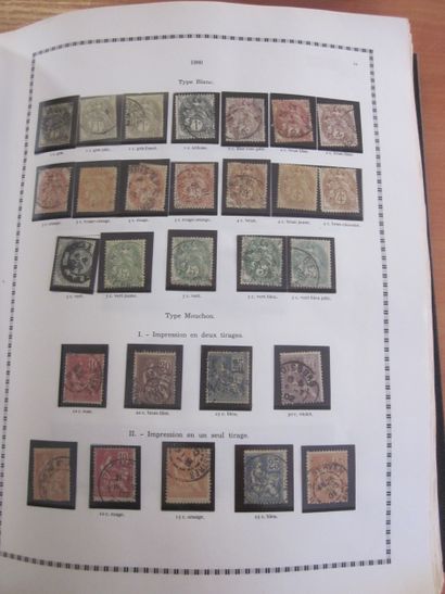 Un album Yvert et Tellier TP de France 1849/1975...