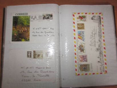 Un carton de courrier France vers 1990/2000...