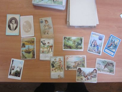 A lot of chromo, photos and various 20th...